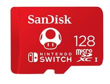 کارت حافظه  سن دیسک مدل Nintendo Switch UHS-I microSDXC با ظرفیت 128 گیگابایت